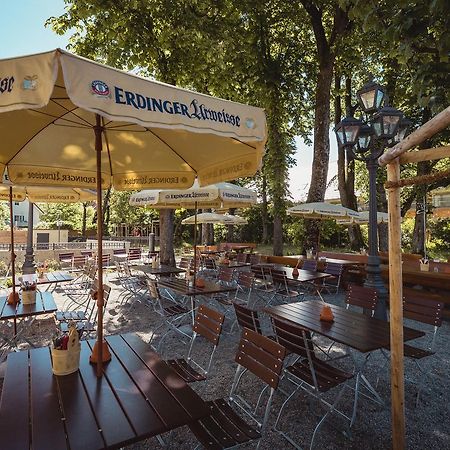 Hotel & Gaststaette Zum Erdinger Weissbraeu Munique Exterior foto