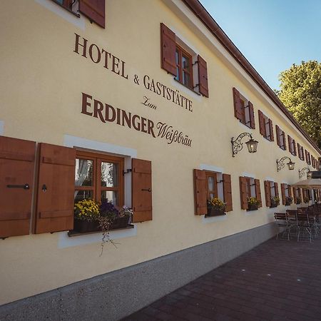 Hotel & Gaststaette Zum Erdinger Weissbraeu Munique Exterior foto