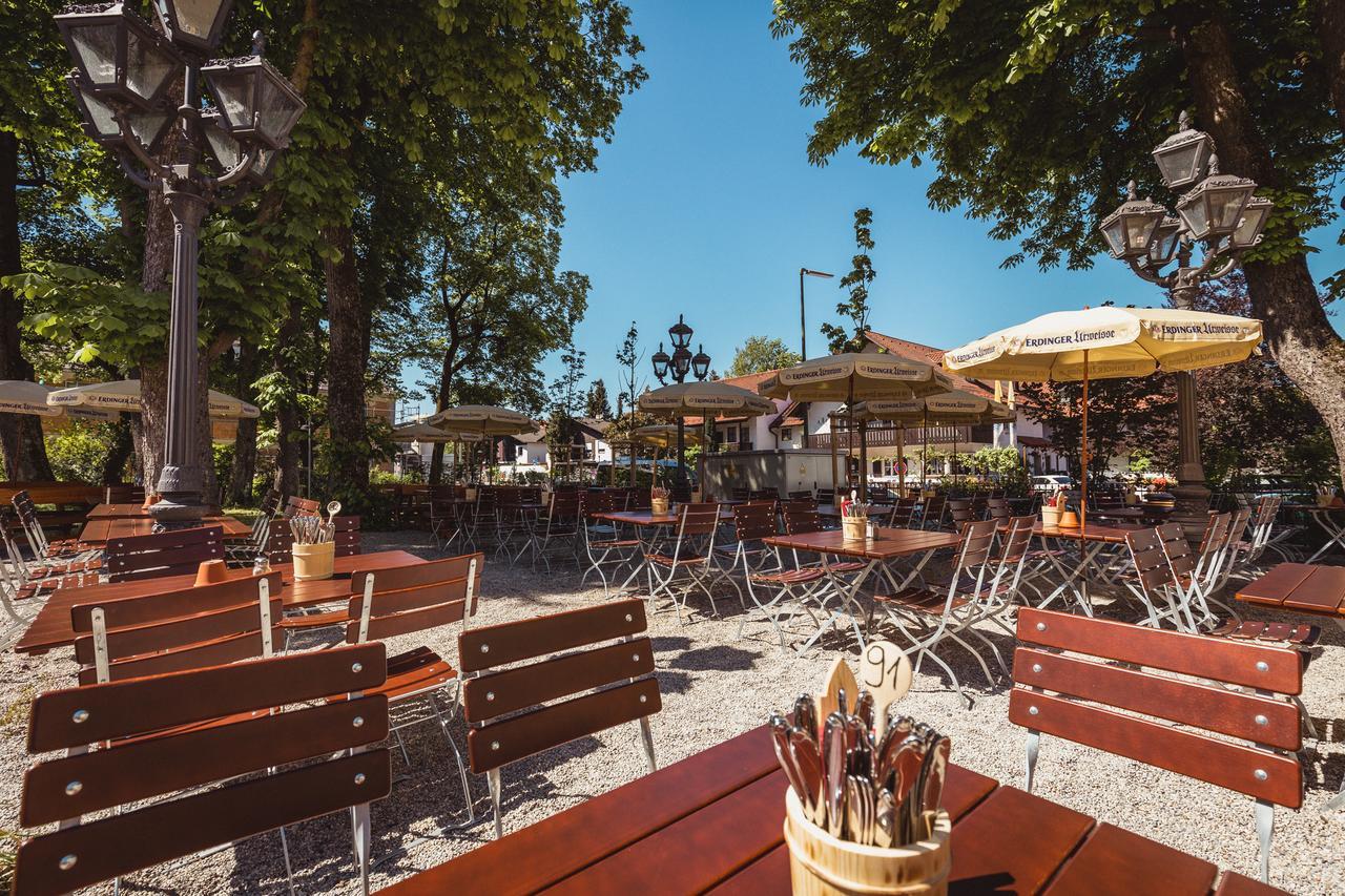 Hotel & Gaststaette Zum Erdinger Weissbraeu Munique Exterior foto