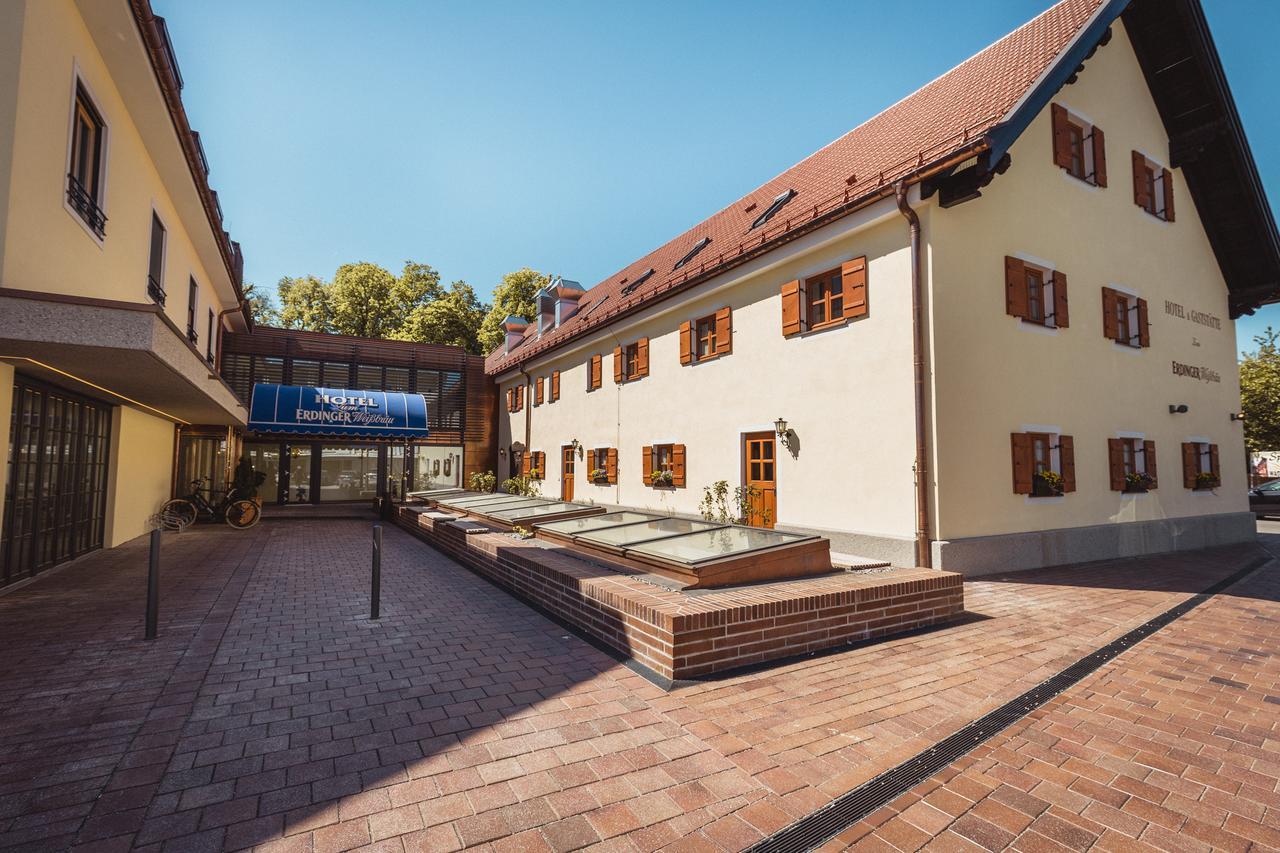 Hotel & Gaststaette Zum Erdinger Weissbraeu Munique Exterior foto